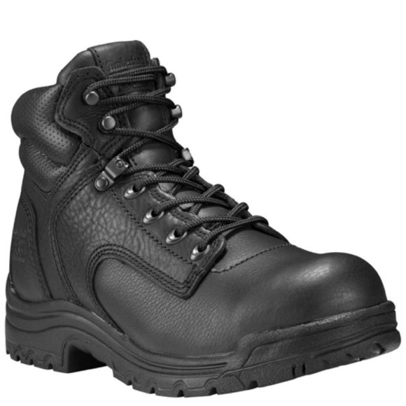 Timberland PRO® Women's 6 TiTAN Safety Boots Black Style #72399 Size 7.5 - Picture 1 of 13